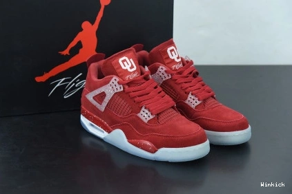 AIR AJ4-904282 SOONERS PE JORDAN RETRO 4 OKLAHOMA 0726